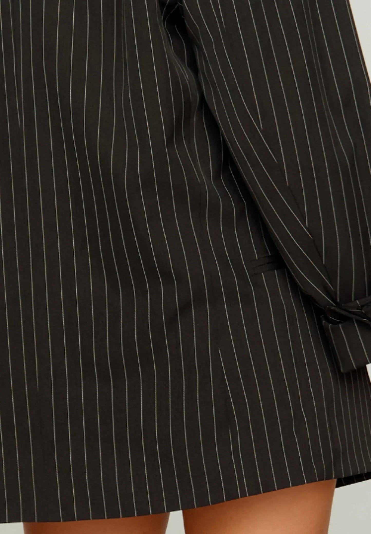 Pinstripe Blazer