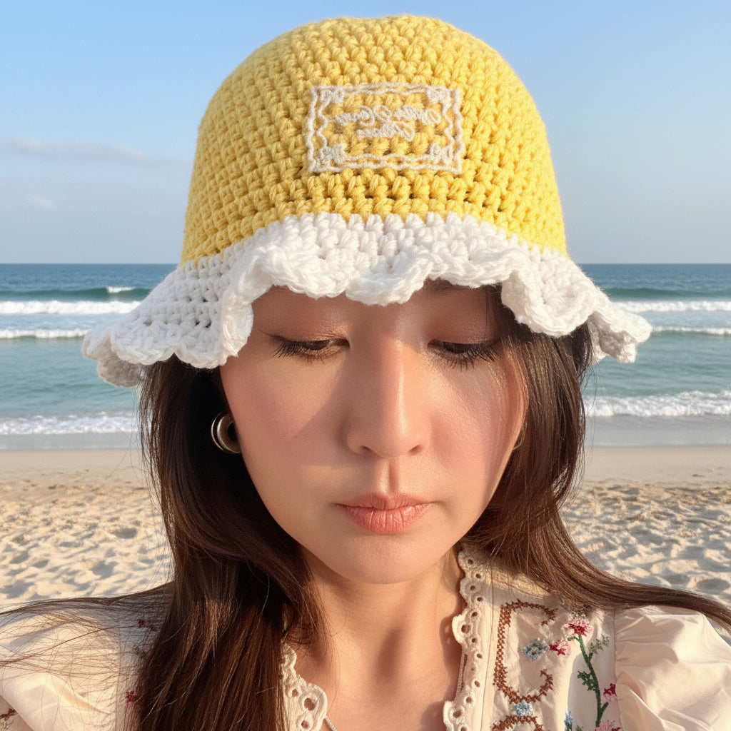 Crochet Cotton Hat (☀️Sunshine)