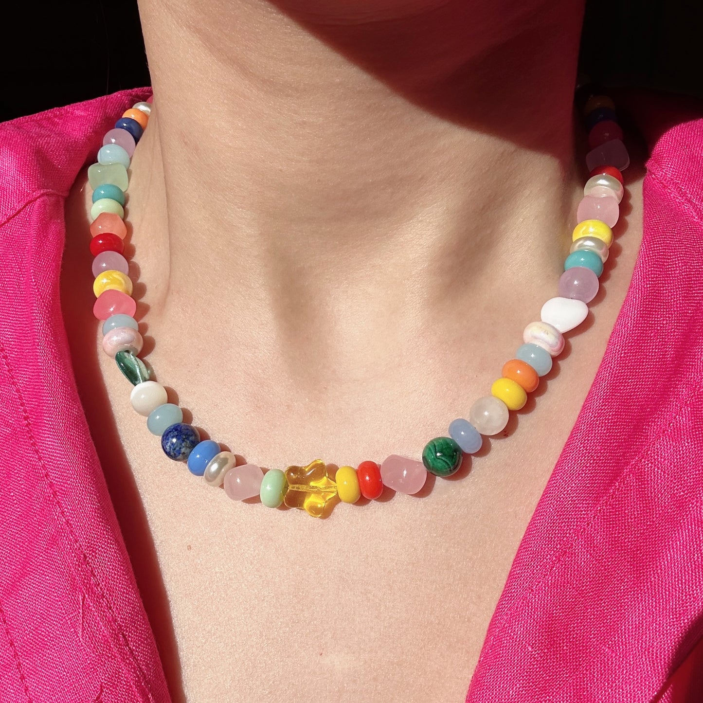Rainbow Toy Necklace