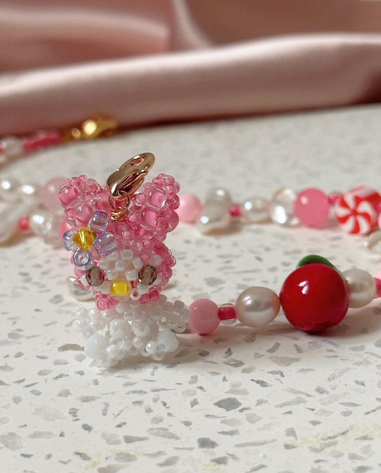My Melody Beaded Charm