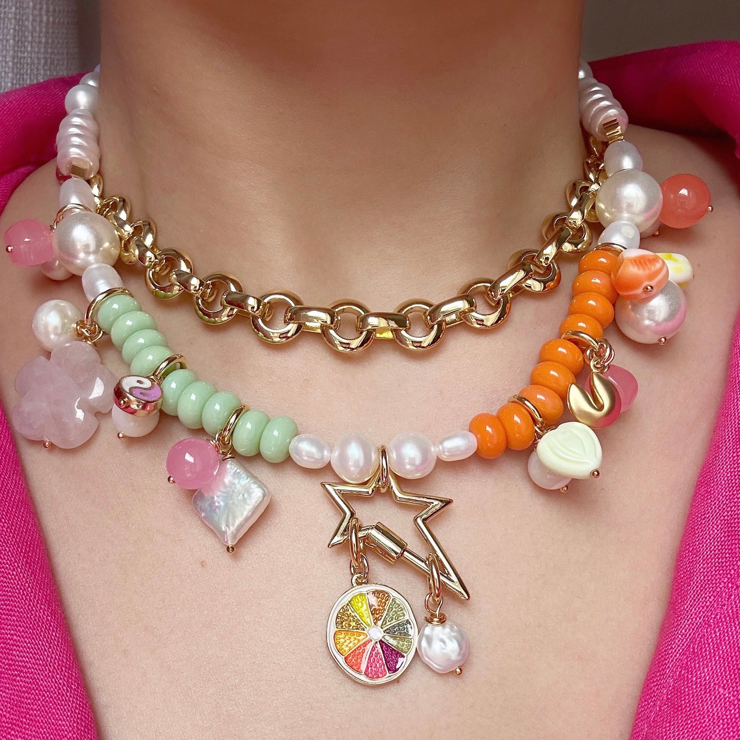 Happy Charm Necklace
