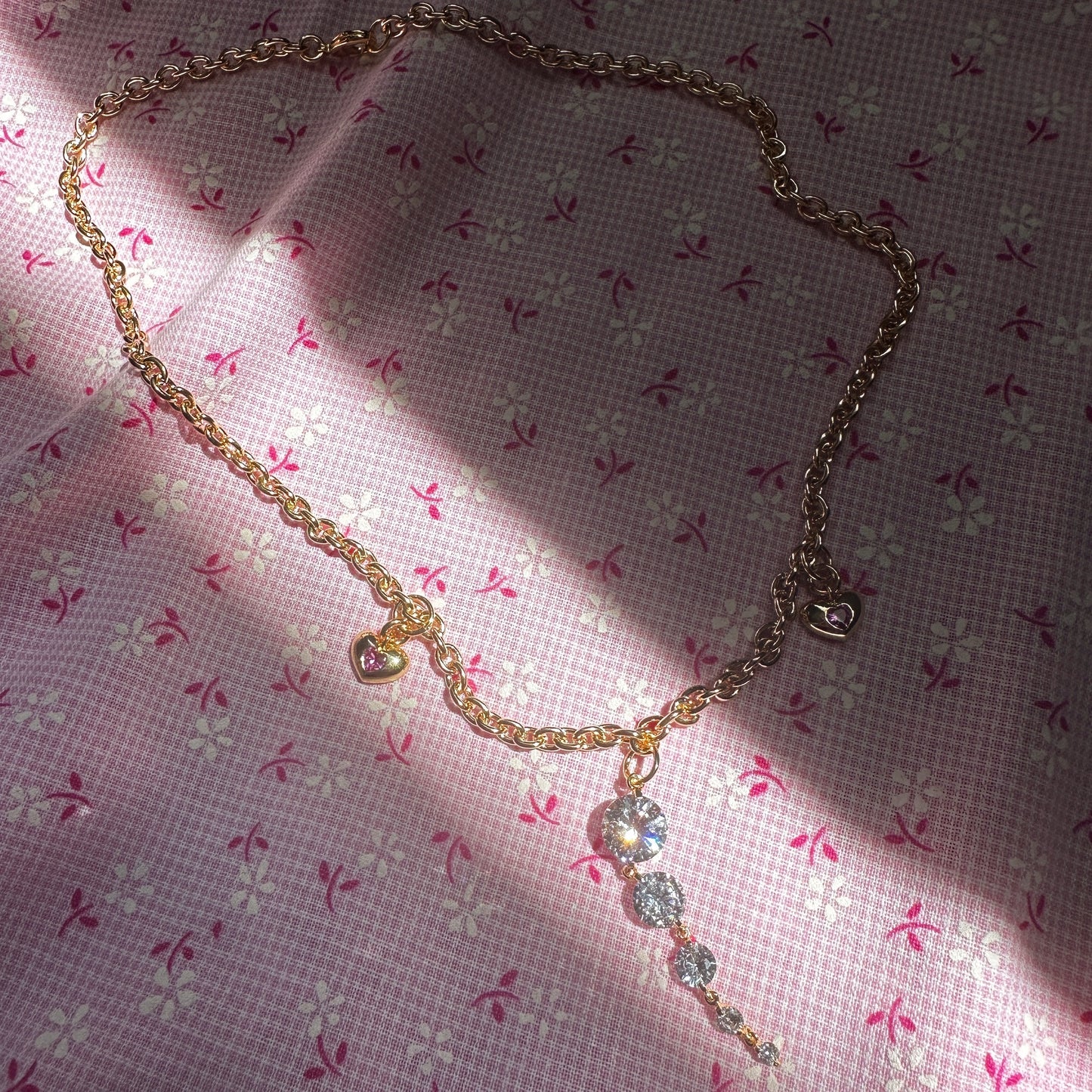 Kira Kira Drop Necklace