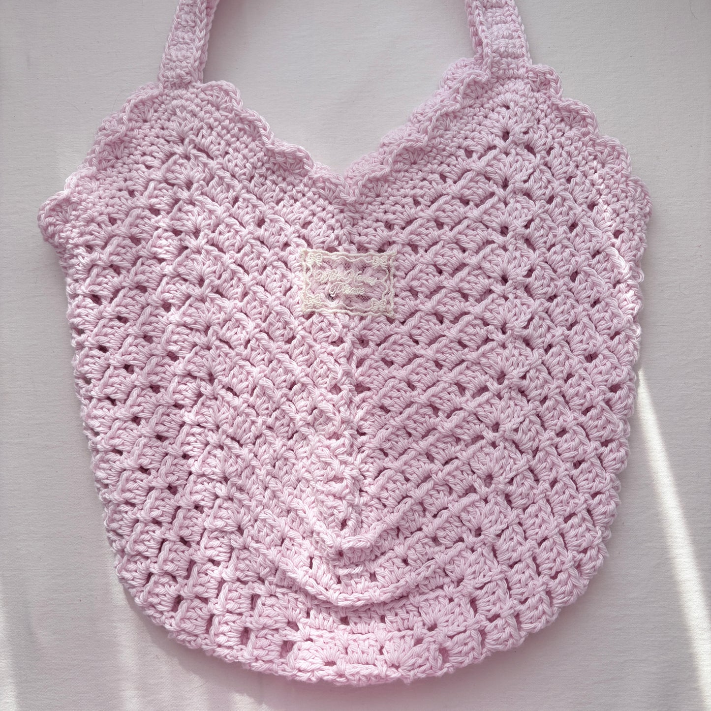 Market Tote in Powder Pink 🌷