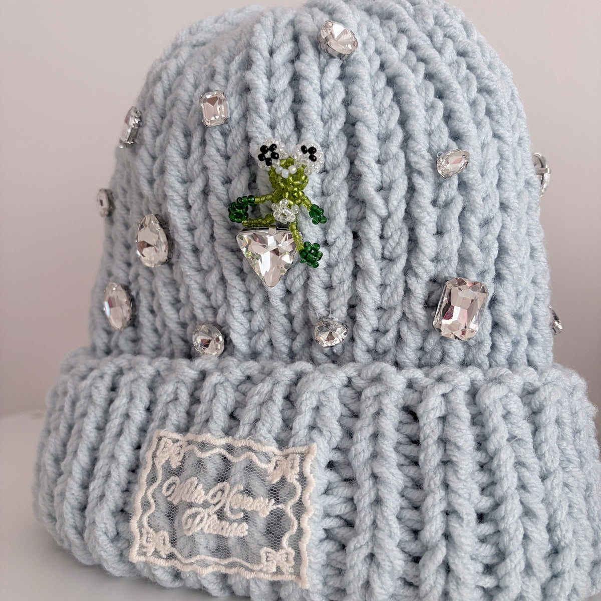Knit Beanie (Mr. Frog)