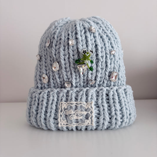 Knit Beanie (Mr. Frog)