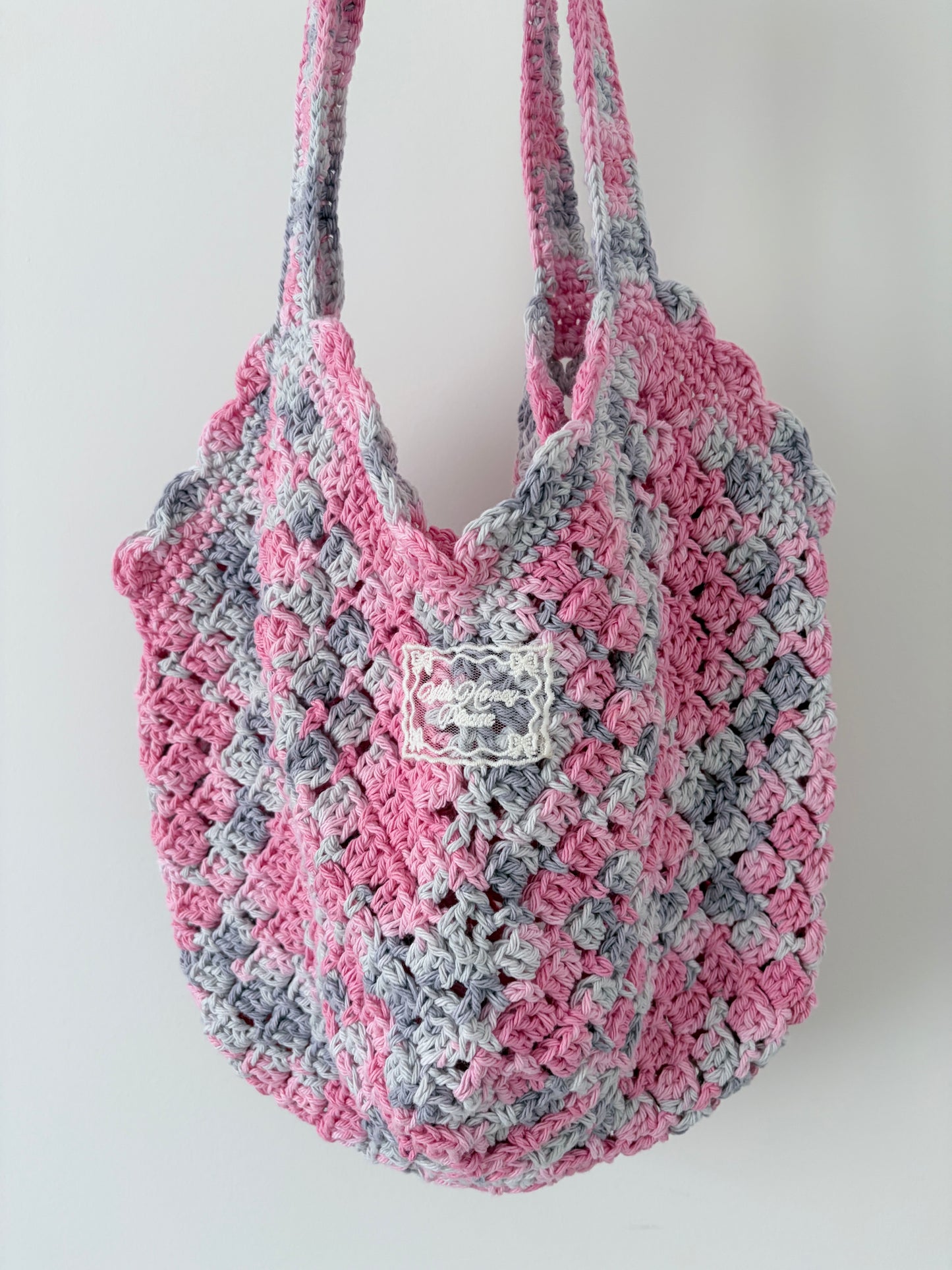 Market Tote in Tie Dye Pink 💖