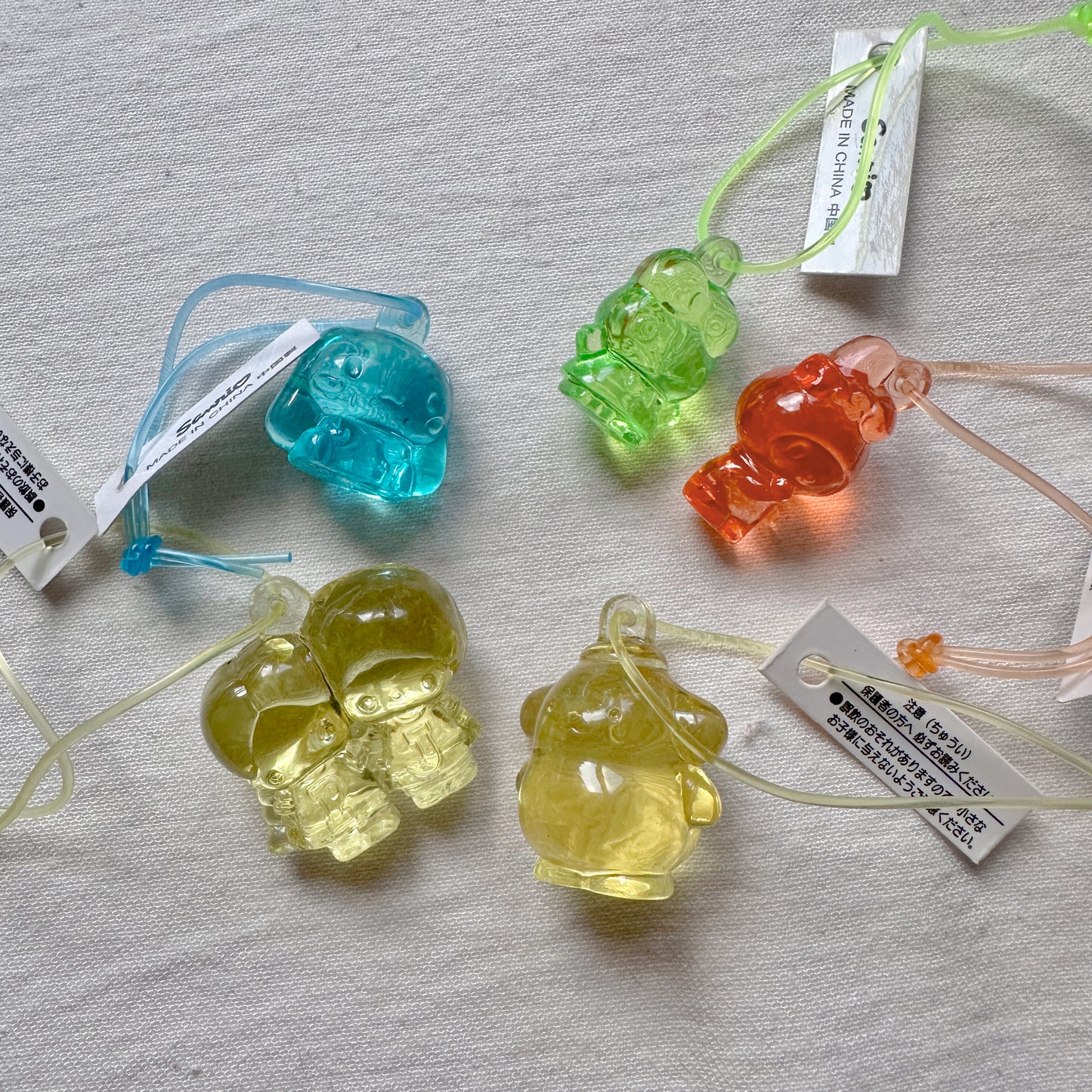 Sanrio jelly charms