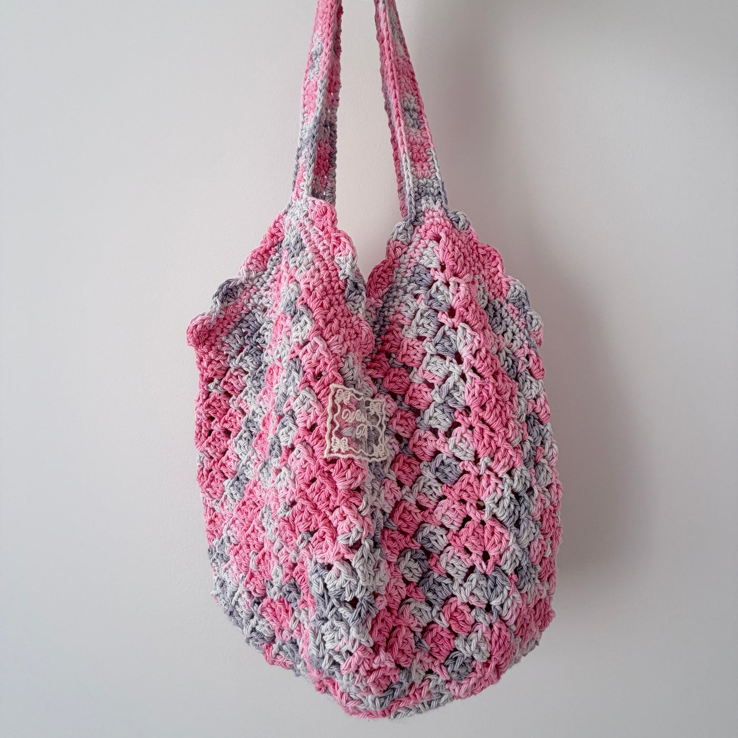 Market Tote in Tie Dye Pink 💖