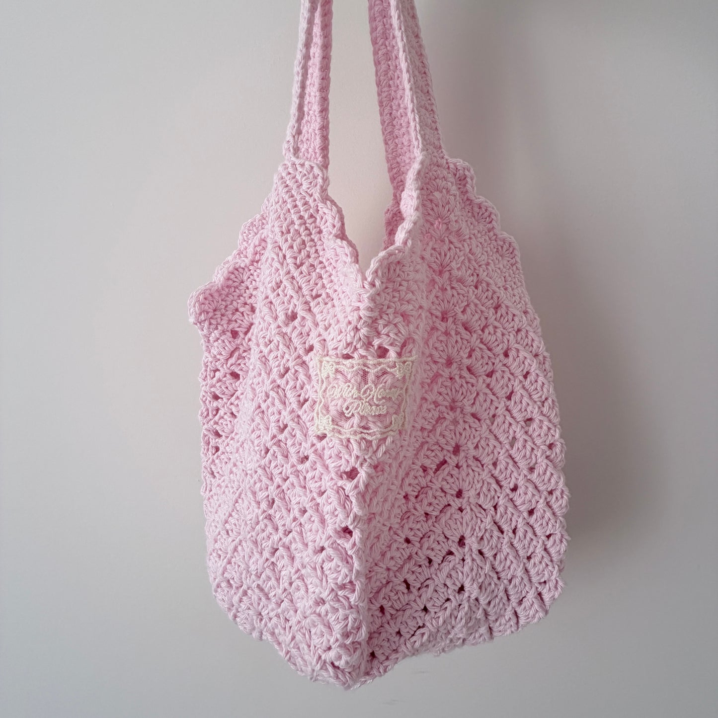 Market Tote in Powder Pink 🌷