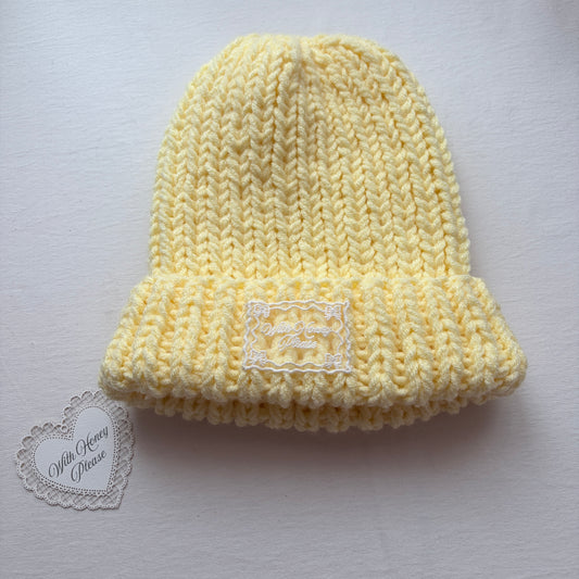 Knit Beanie (☀️Sunshine)