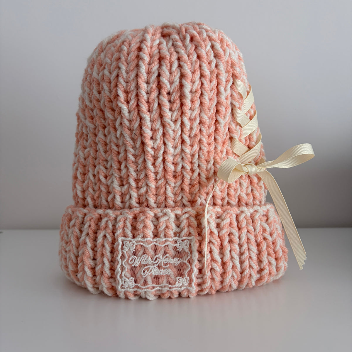 Knit Beanie (Sorbet)