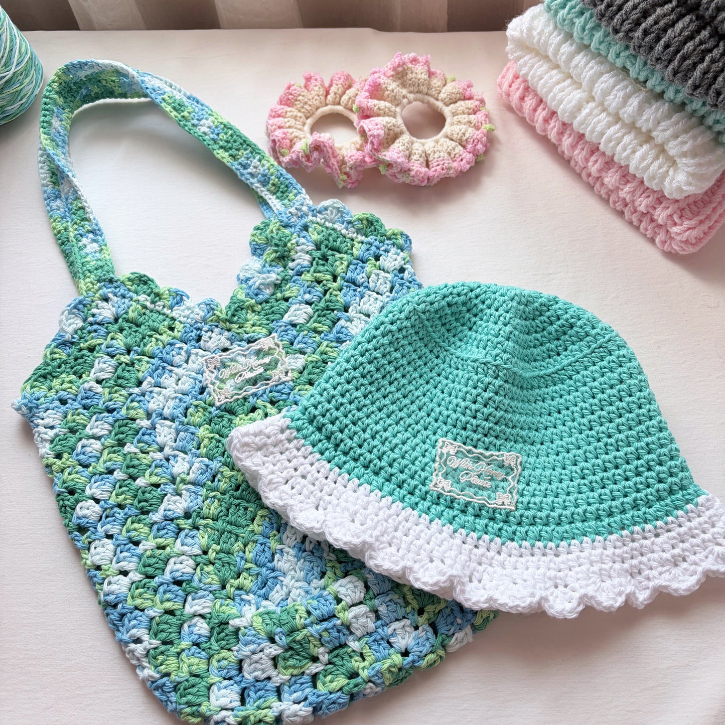 Market Tote in 🏝️Beach Water