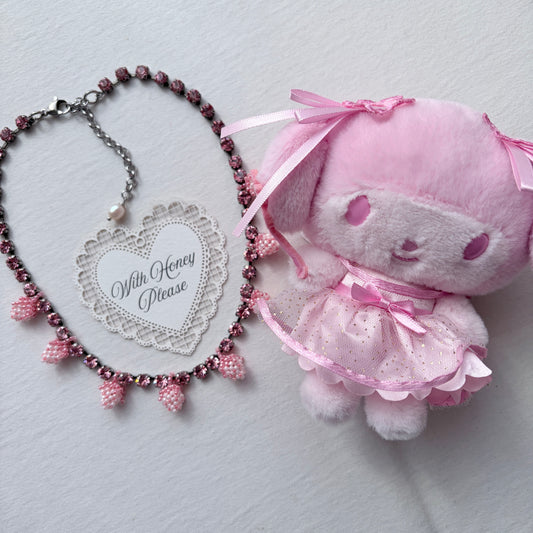 Crystal Strawberry 🍓 in Rose