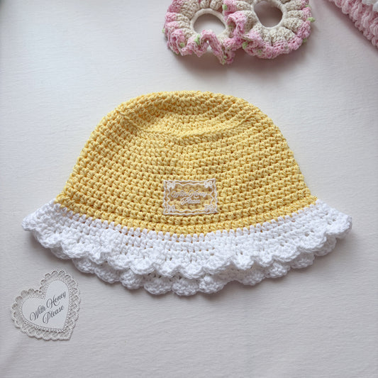 Crochet Cotton Hat (☀️Sunshine)
