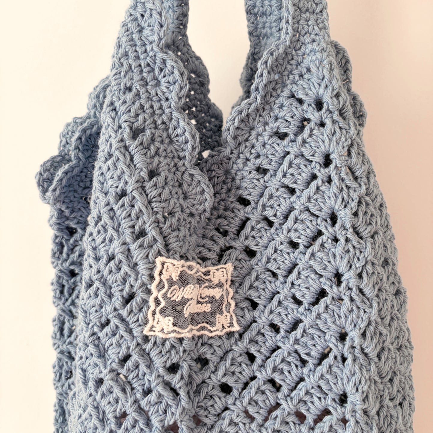 Market Tote in Country Blue