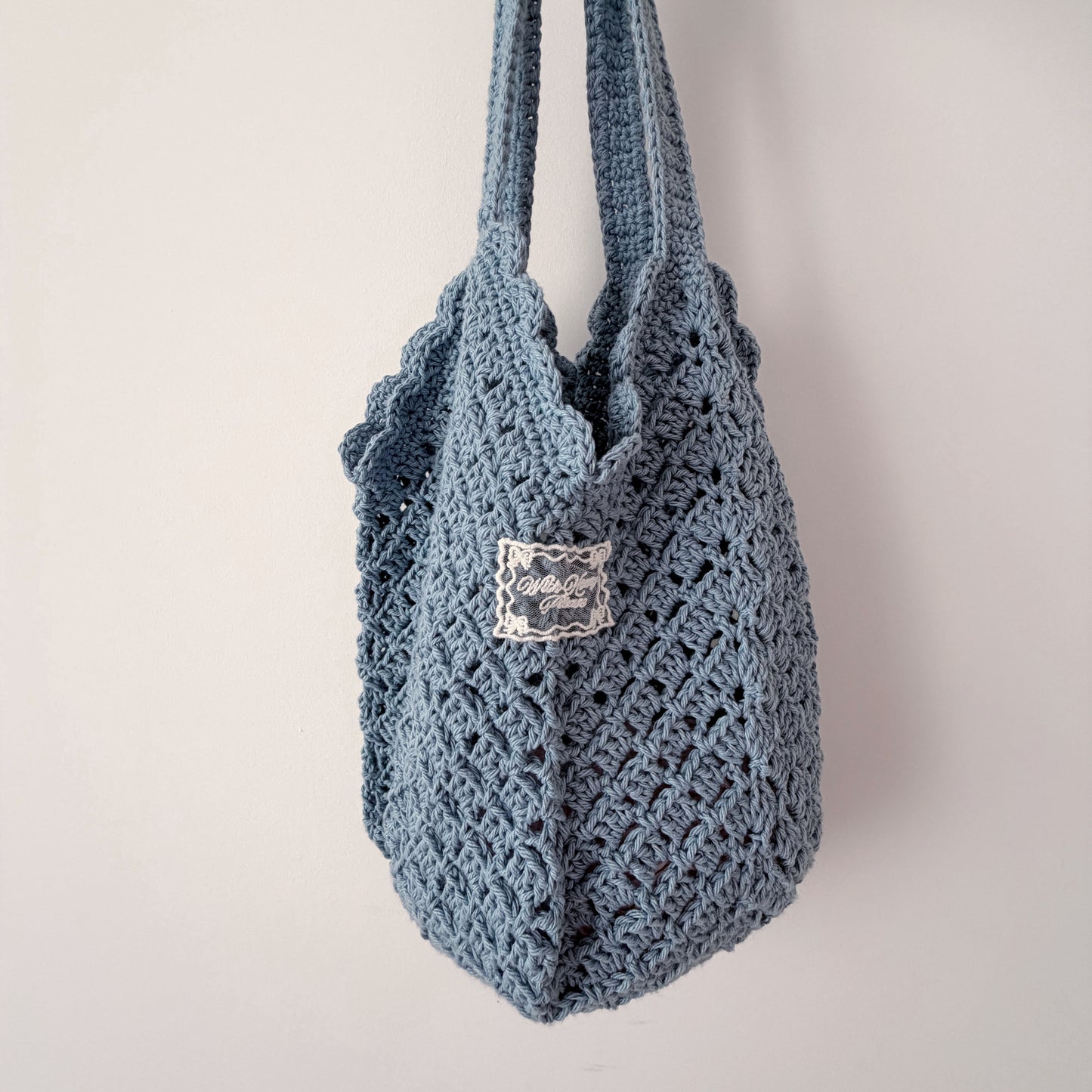 Market Tote in Country Blue